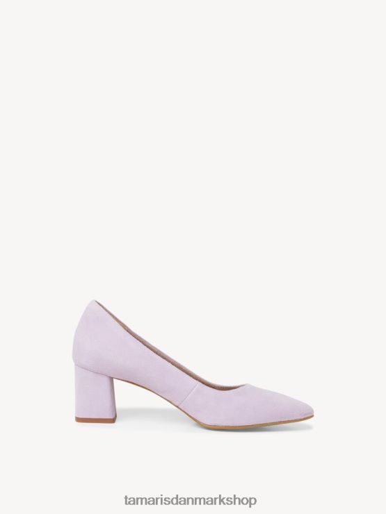 Tamaris Kvinder læder pumps - lilla/lavendel XVXV8T1333 sko