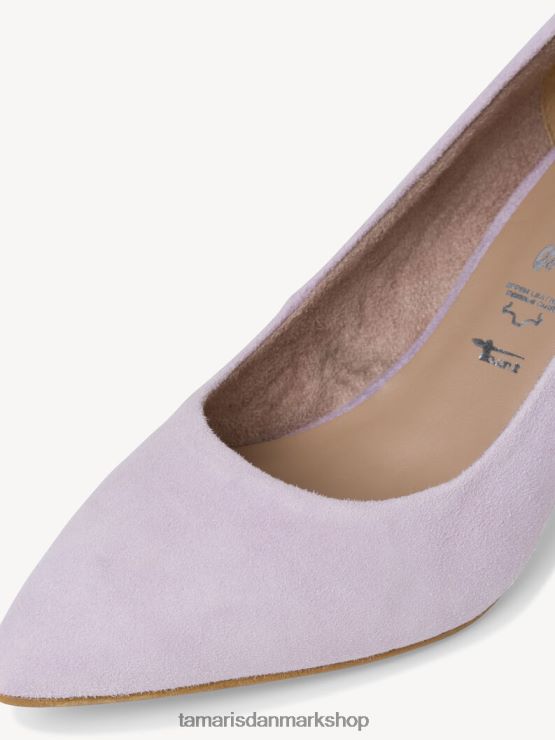 Tamaris Kvinder læder pumps - lilla/lavendel XVXV8T1333 sko
