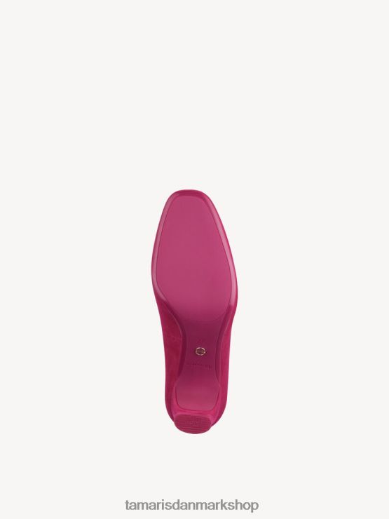 Tamaris Kvinder læder pumps - pink/fuxia XVXV8T467 sko