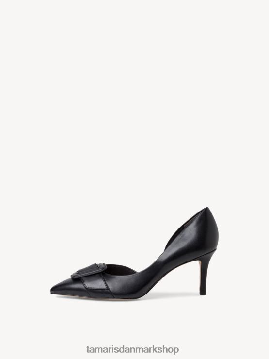 Tamaris Kvinder læder pumps - sort XVXV8T2294 sko