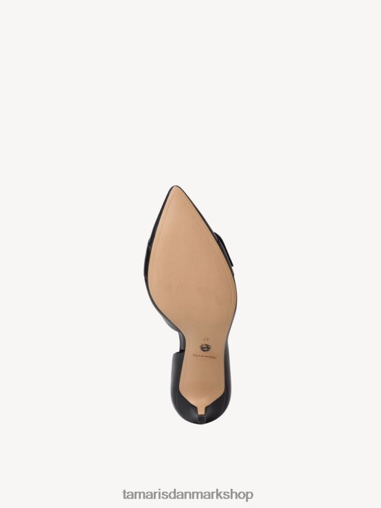 Tamaris Kvinder læder pumps - sort XVXV8T2294 sko