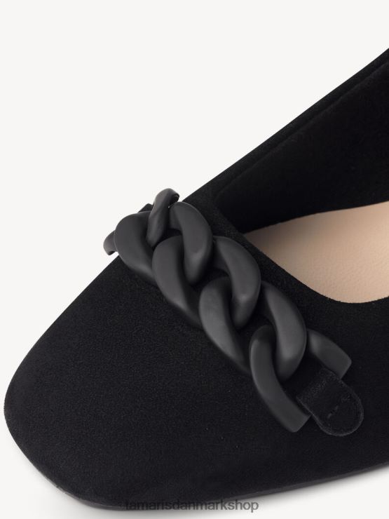Tamaris Kvinder læder pumps - sort XVXV8T232 sko