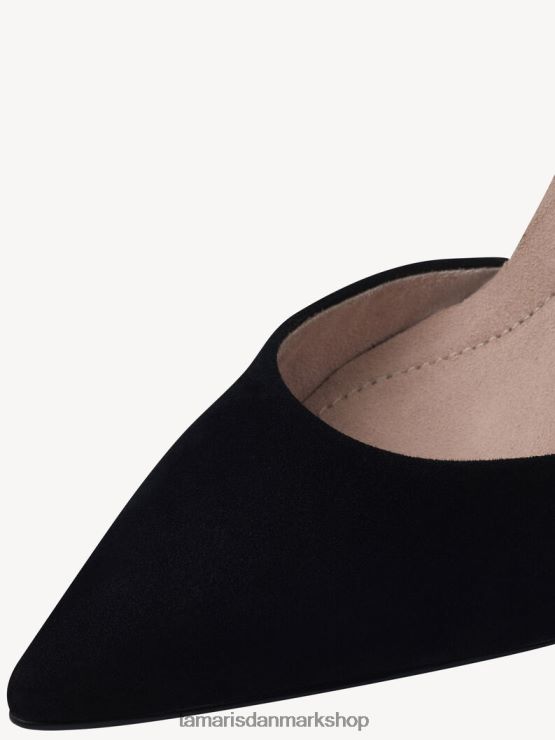 Tamaris Kvinder læder pumps - sort XVXV8T452 sko