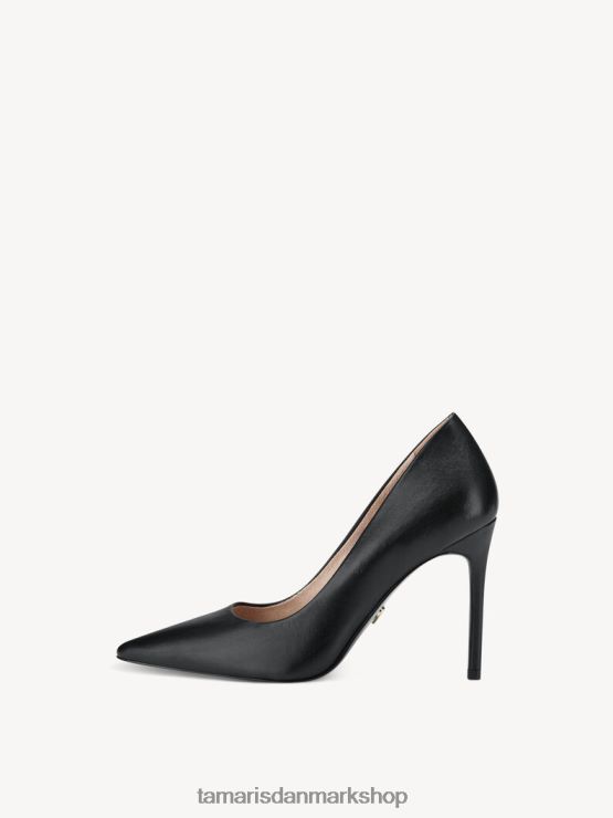 Tamaris Kvinder læder pumps - sort XVXV8T496 sko