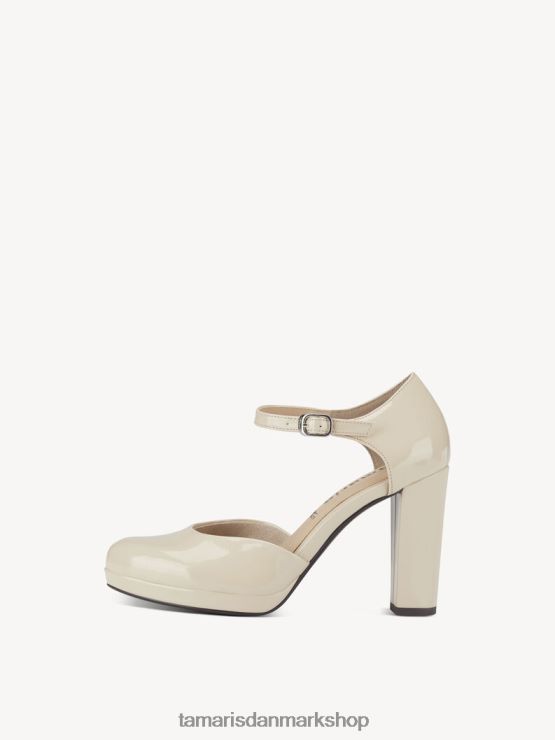 Tamaris Kvinder pumper - beige/beige patent XVXV8T1360 sko