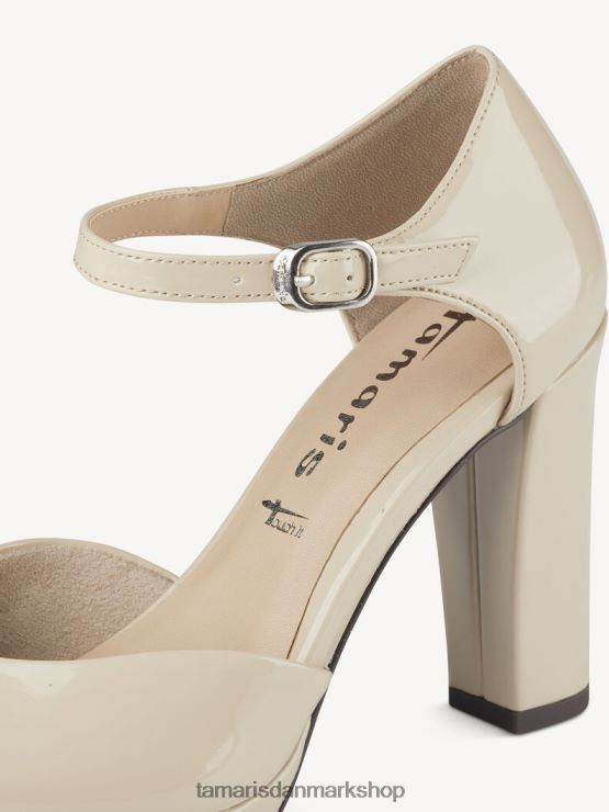 Tamaris Kvinder pumper - beige/beige patent XVXV8T1360 sko