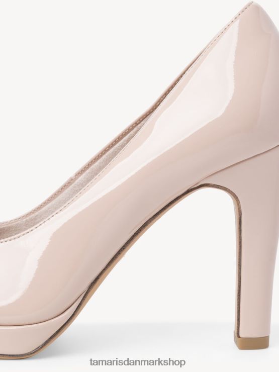 Tamaris Kvinder pumper - beige/nøgen patent XVXV8T2273 sko