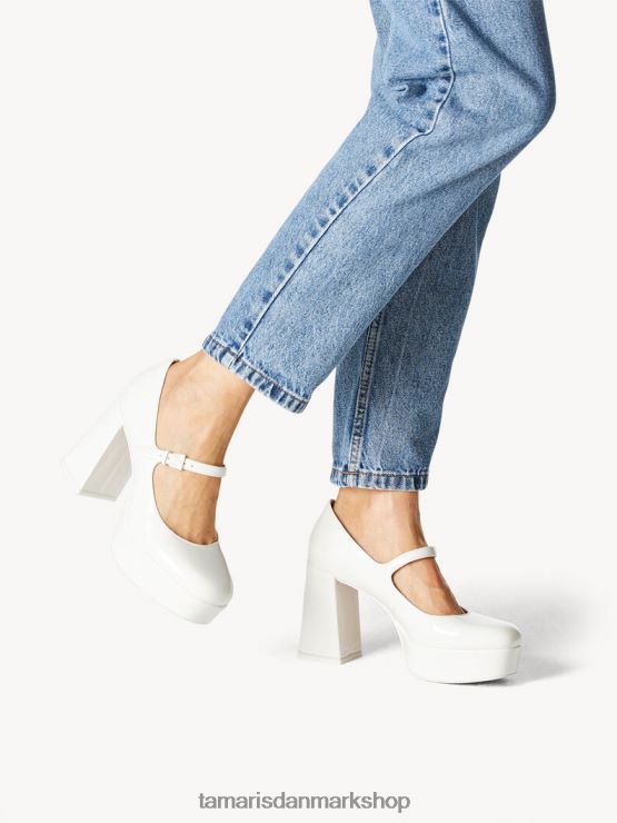 Tamaris Kvinder pumper - hvid XVXV8T1208 sko