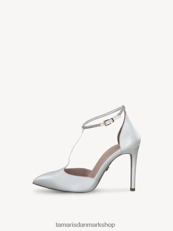 Tamaris Kvinder pumper - hvid/hvid krystal XVXV8T1504 sko