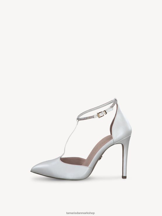 Tamaris Kvinder pumper - hvid/hvid krystal XVXV8T1504 sko