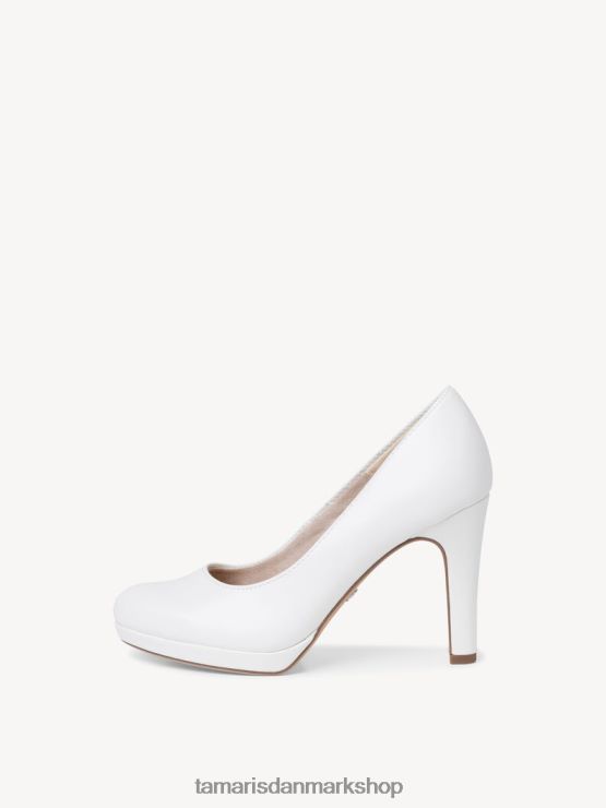 Tamaris Kvinder pumper - hvid/hvid mat XVXV8T1343 sko