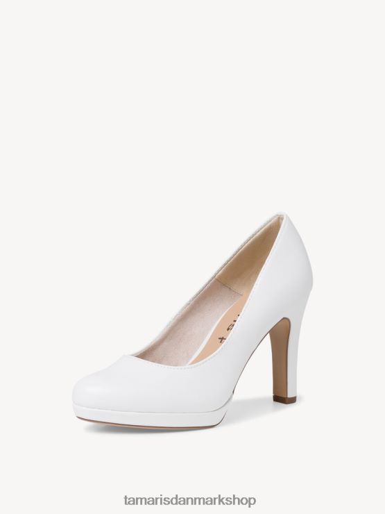 Tamaris Kvinder pumper - hvid/hvid mat XVXV8T1343 sko