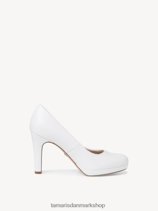 Tamaris Kvinder pumper - hvid/hvid mat XVXV8T1343 sko