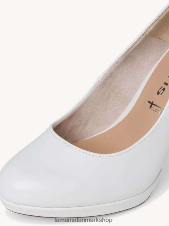 Tamaris Kvinder pumper - hvid/hvid mat XVXV8T1343 sko