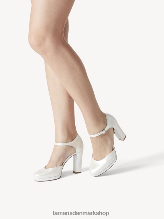 Tamaris Kvinder pumper - hvid/perle XVXV8T952 sko