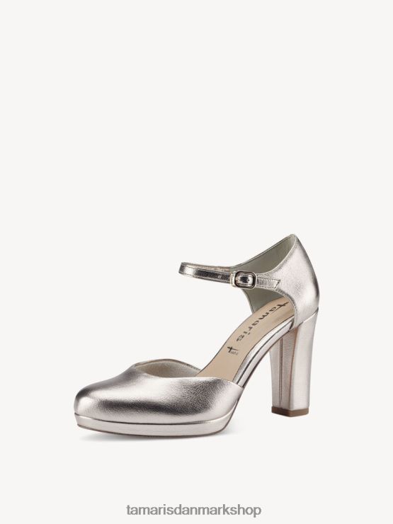 Tamaris Kvinder pumper - metallisk/lys guld XVXV8T1606 sko