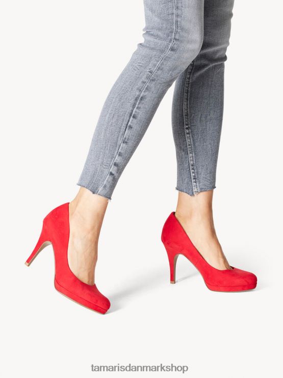 Tamaris Kvinder pumper - rød/jordbær XVXV8T365 sko