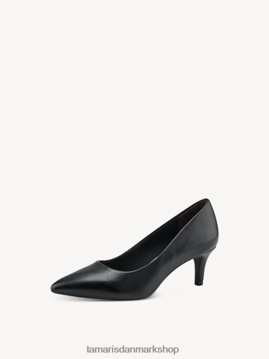 Tamaris Kvinder pumper - sort/sort mat XVXV8T2290 sko