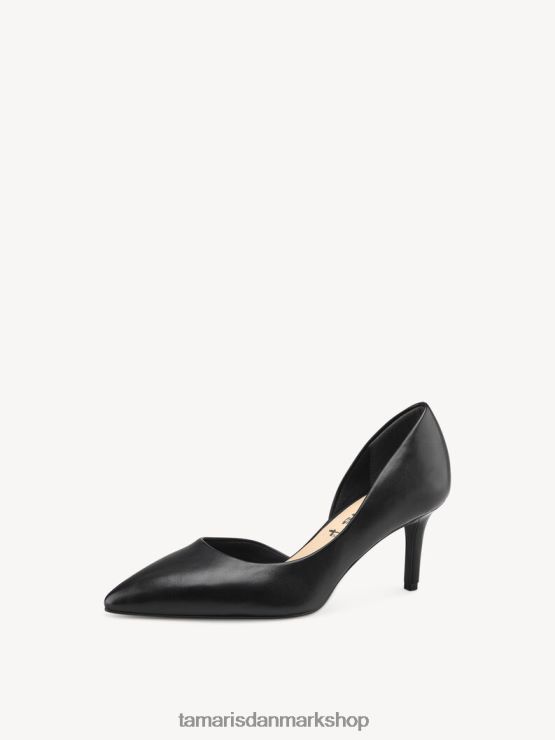 Tamaris Kvinder pumper - sort/sort mat XVXV8T864 sko