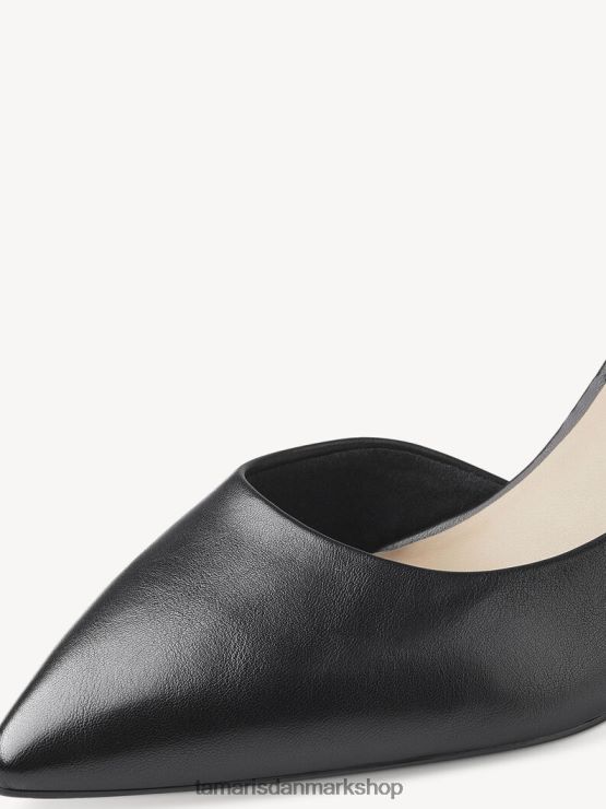 Tamaris Kvinder pumper - sort/sort mat XVXV8T864 sko