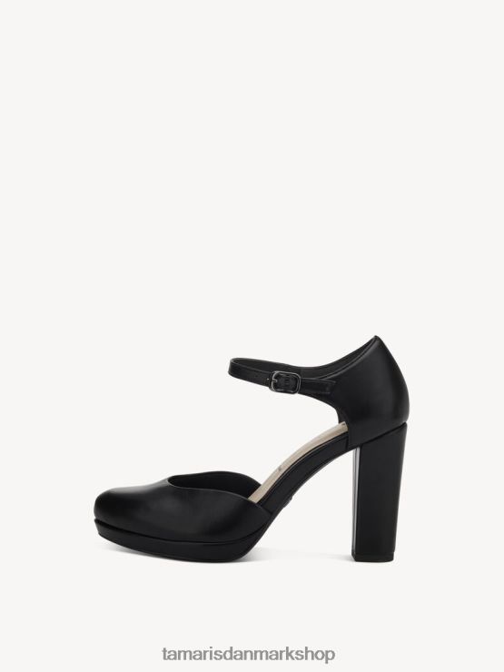 Tamaris Kvinder pumper - sort/sort mat XVXV8T918 sko