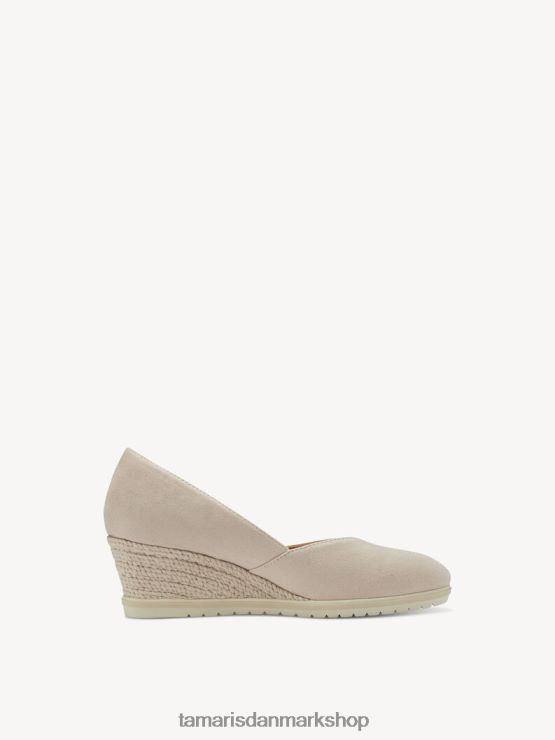 Tamaris Kvinder pumps - beige/elfenben XVXV8T2130 sko