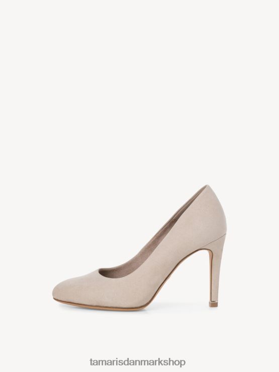 Tamaris Kvinder pumps - beige/elfenben XVXV8T2146 sko