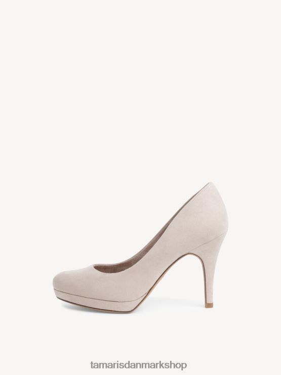 Tamaris Kvinder pumps - beige/elfenben XVXV8T404 sko
