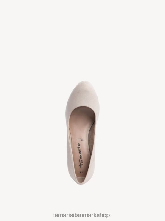 Tamaris Kvinder pumps - beige/elfenben XVXV8T404 sko