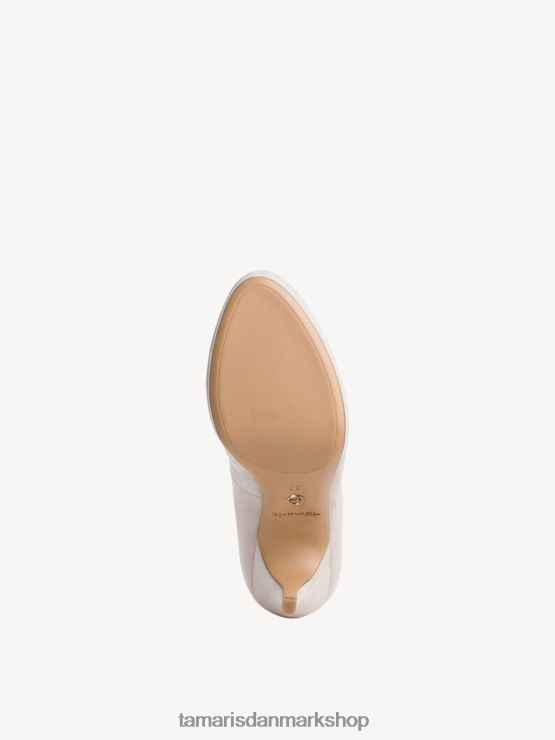 Tamaris Kvinder pumps - beige/elfenben XVXV8T404 sko