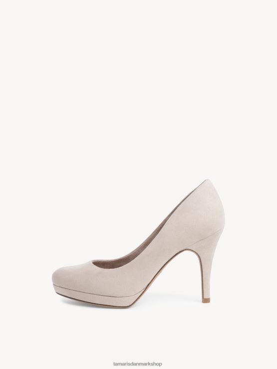Tamaris Kvinder pumps - beige/elfenben XVXV8T404 sko