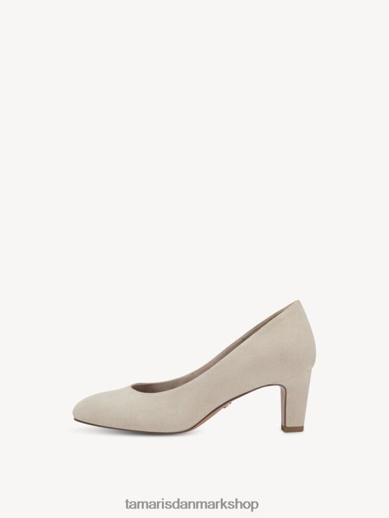 Tamaris Kvinder pumps - beige/elfenben XVXV8T71 sko