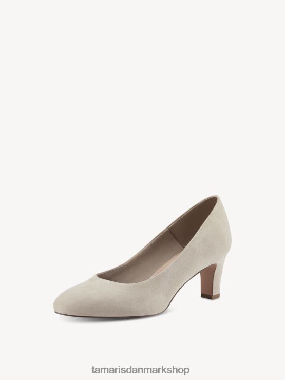 Tamaris Kvinder pumps - beige/elfenben XVXV8T71 sko