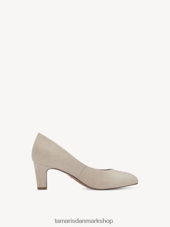 Tamaris Kvinder pumps - beige/elfenben XVXV8T71 sko