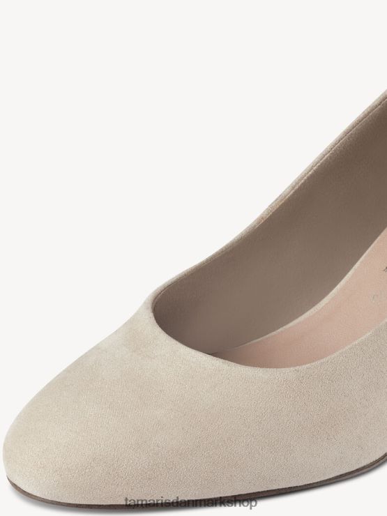 Tamaris Kvinder pumps - beige/elfenben XVXV8T71 sko