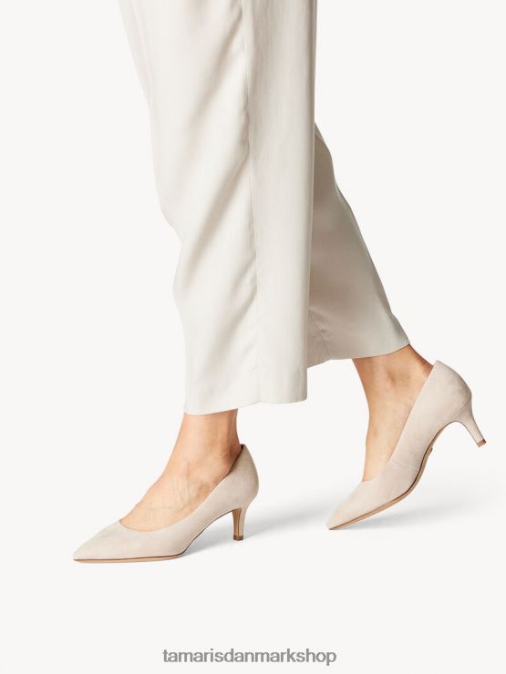 Tamaris Kvinder pumps - beige/elfenben XVXV8T917 sko