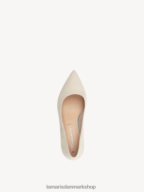 Tamaris Kvinder pumps - beige/elfenben XVXV8T917 sko