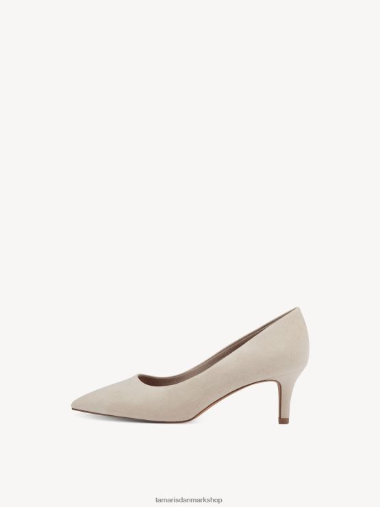 Tamaris Kvinder pumps - beige/elfenben XVXV8T917 sko