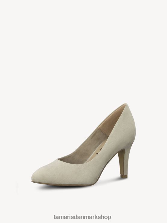 Tamaris Kvinder pumps - beige/klit XVXV8T2089 sko