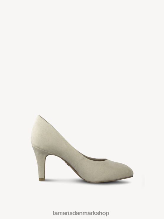Tamaris Kvinder pumps - beige/klit XVXV8T2089 sko