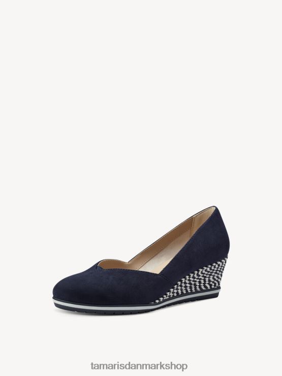 Tamaris Kvinder pumps - blå/marineblå XVXV8T2162 sko