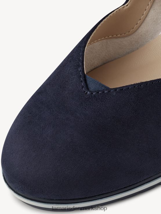 Tamaris Kvinder pumps - blå/marineblå XVXV8T2162 sko