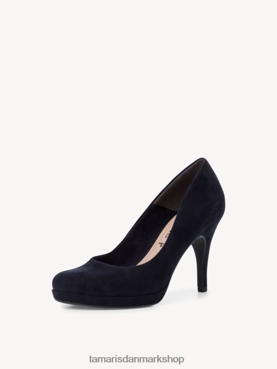 Tamaris Kvinder pumps - blå/marineblå XVXV8T2280 sko