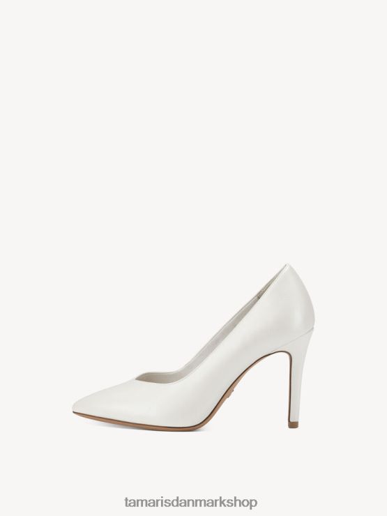 Tamaris Kvinder pumps - hvid/hvid perle XVXV8T468 sko