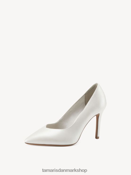 Tamaris Kvinder pumps - hvid/hvid perle XVXV8T468 sko