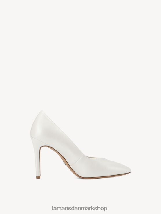 Tamaris Kvinder pumps - hvid/hvid perle XVXV8T468 sko