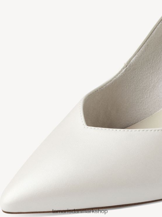 Tamaris Kvinder pumps - hvid/hvid perle XVXV8T468 sko