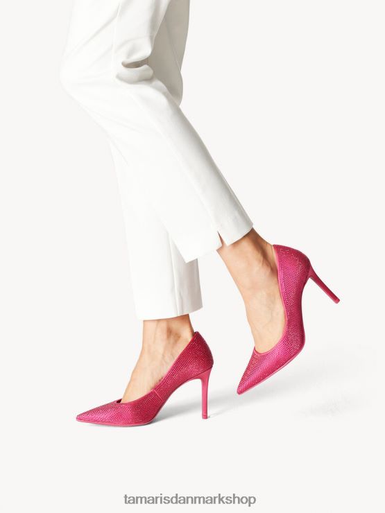 Tamaris Kvinder pumps - pink/fuxia glam XVXV8T909 sko
