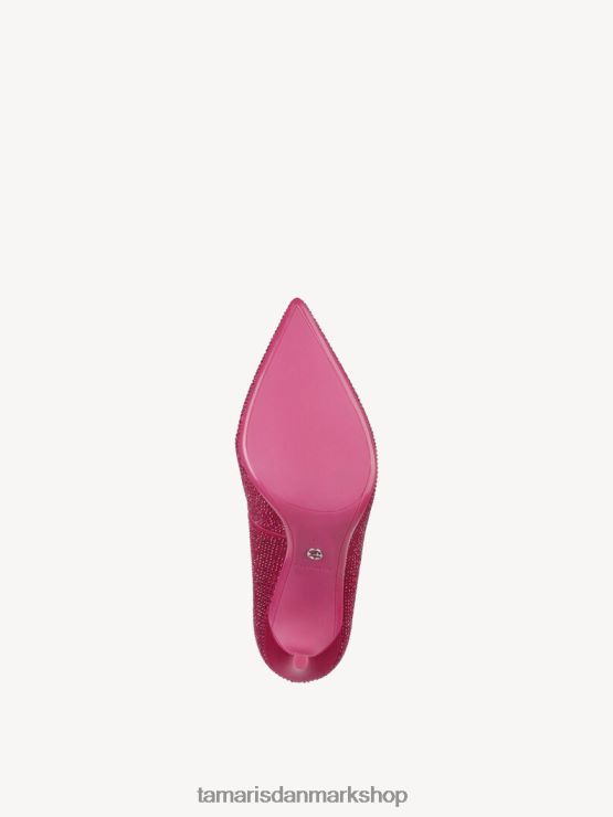 Tamaris Kvinder pumps - pink/fuxia glam XVXV8T909 sko