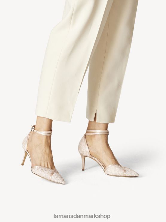 Tamaris Kvinder pumps - rose/rose macramee XVXV8T963 sko